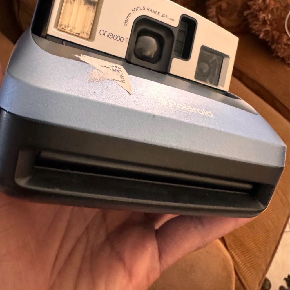Polaroid One600 Instant Camera - Light Blue and Black